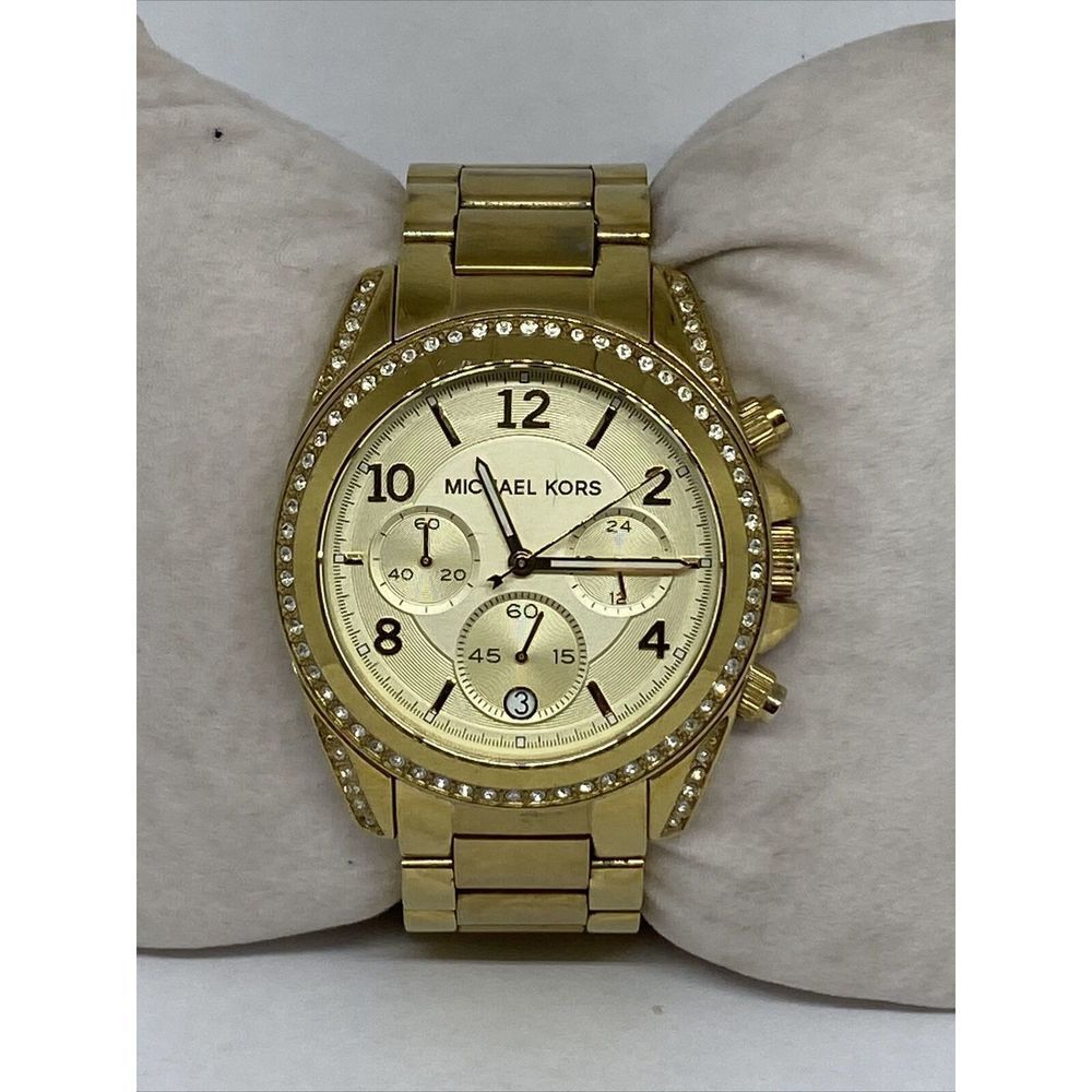 Michael Kors Blair MK5166 Women's Gold Stainless Steel Analog Dial Watch MP760